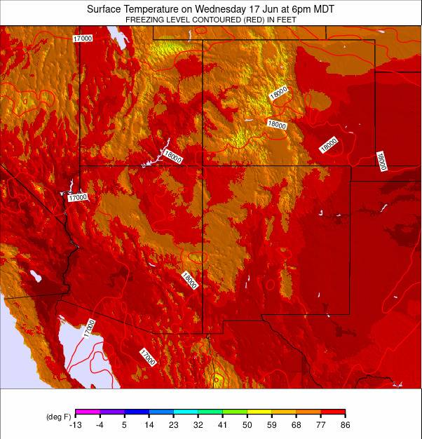 Colorado weather map - click to go back to main thumbnail page