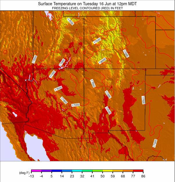 Colorado weather map - click to go back to main thumbnail page