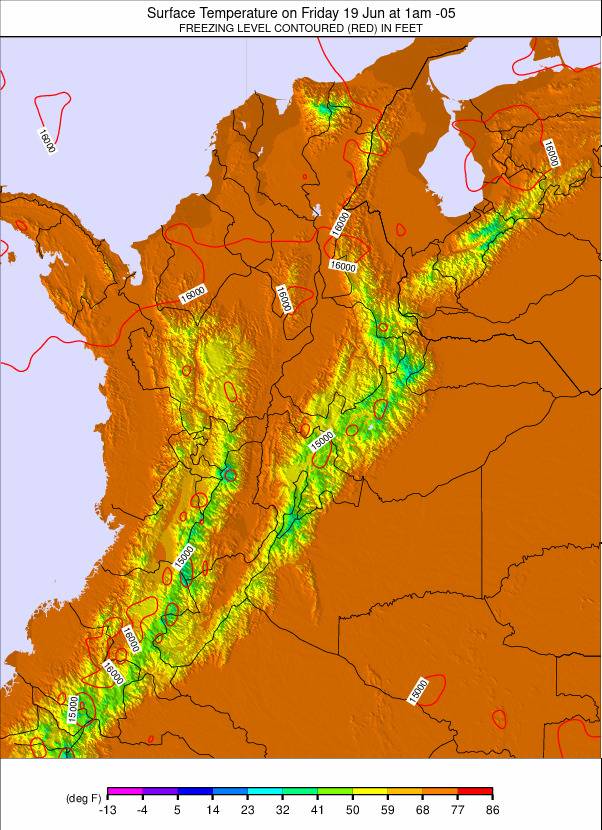 Colombia weather map - click to go back to main thumbnail page