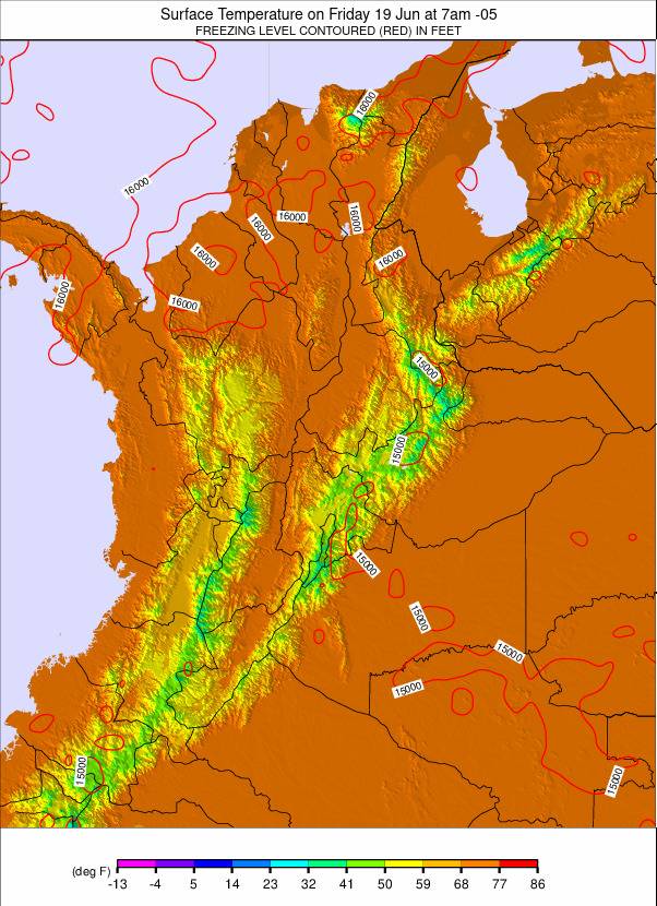 Colombia weather map - click to go back to main thumbnail page