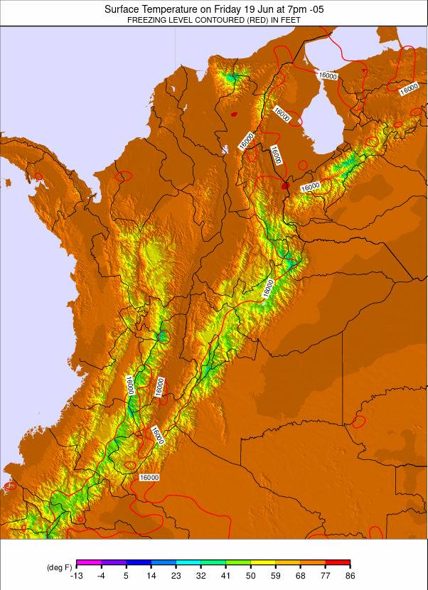 Colombia weather map - click to go back to main thumbnail page
