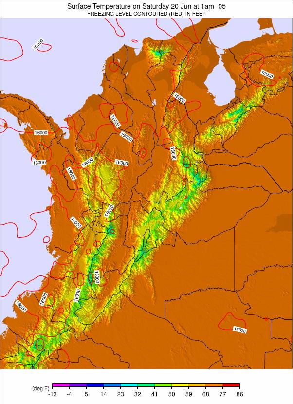Colombia weather map - click to go back to main thumbnail page