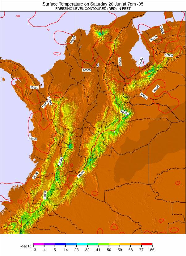 Colombia weather map - click to go back to main thumbnail page