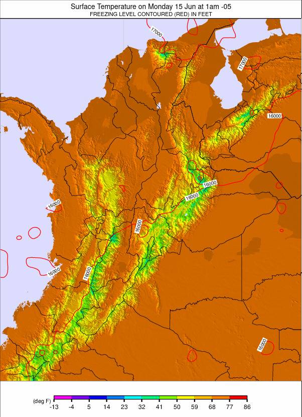 Colombia weather map - click to go back to main thumbnail page