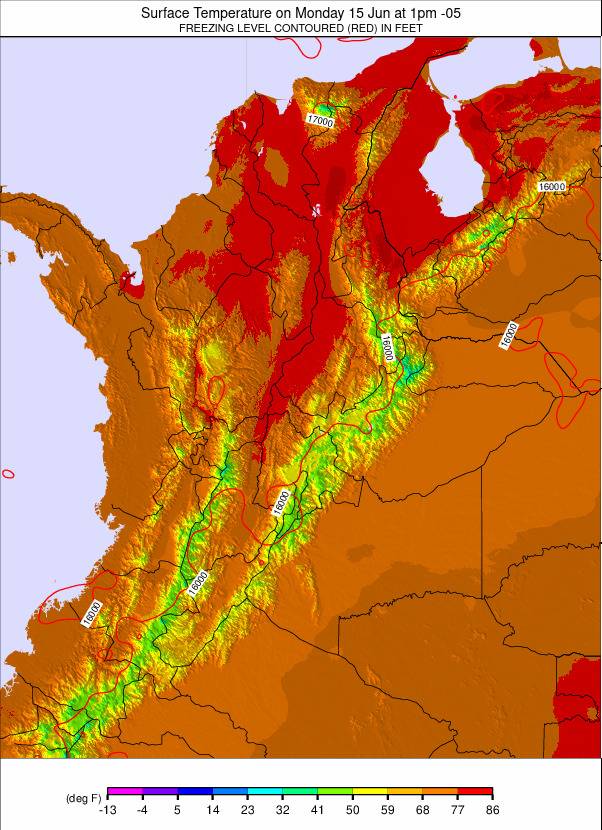 Colombia weather map - click to go back to main thumbnail page