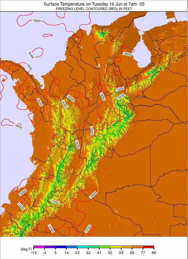 Colombia weather map - click to go back to main thumbnail page