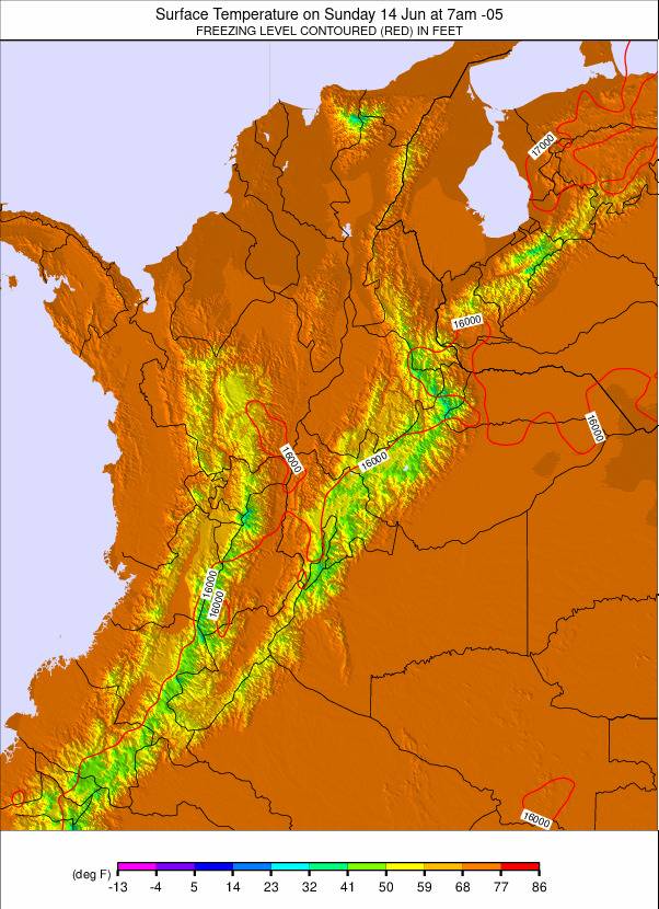 Colombia weather map - click to go back to main thumbnail page