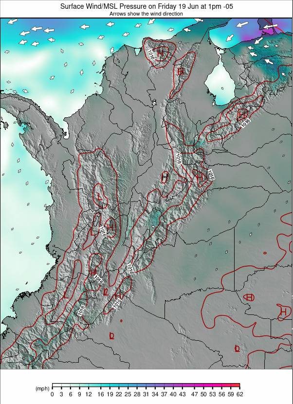 Colombia weather map - click to go back to main thumbnail page