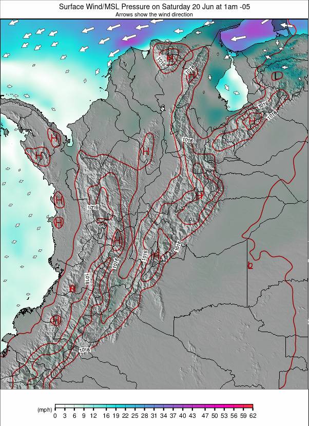 Colombia weather map - click to go back to main thumbnail page