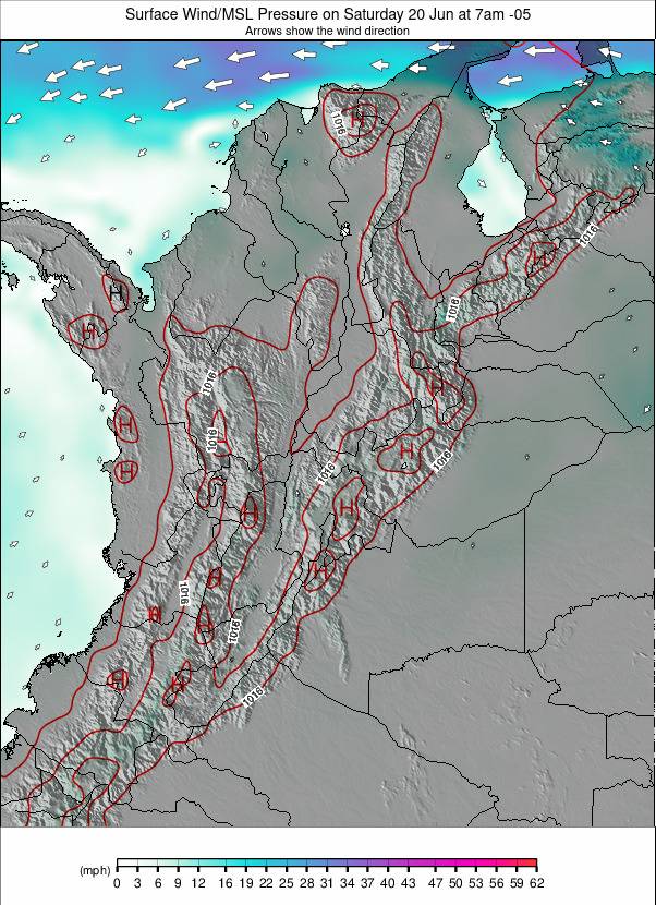Colombia weather map - click to go back to main thumbnail page