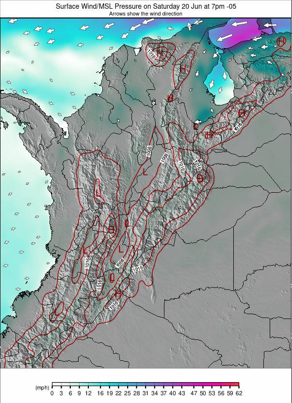 Colombia weather map - click to go back to main thumbnail page