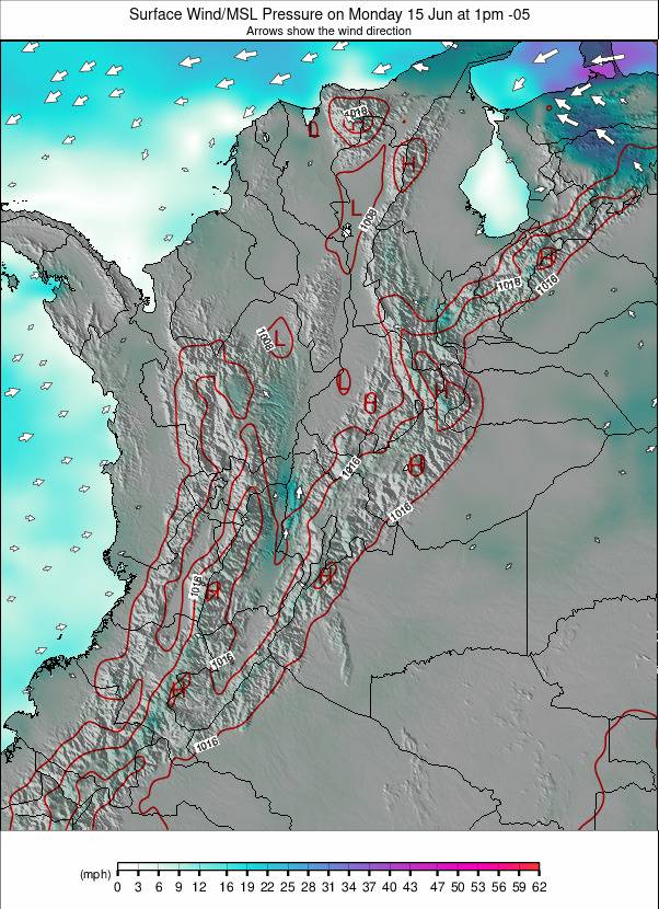 Colombia weather map - click to go back to main thumbnail page