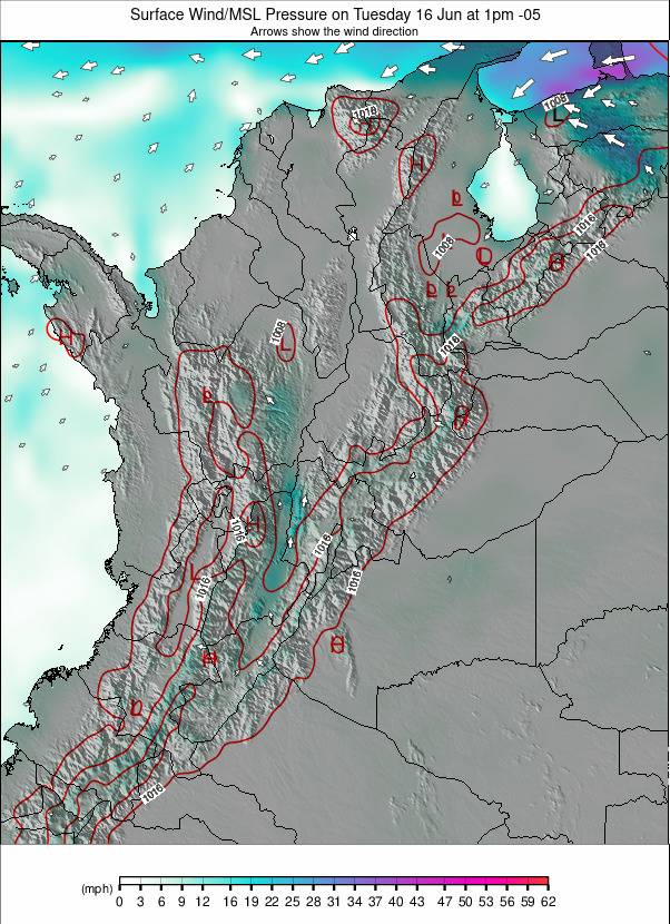 Colombia weather map - click to go back to main thumbnail page