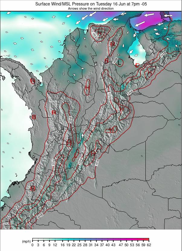 Colombia weather map - click to go back to main thumbnail page