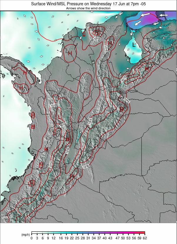 Colombia weather map - click to go back to main thumbnail page