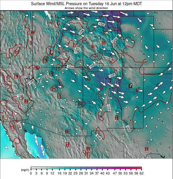 Colorado weather map - click to go back to main thumbnail page