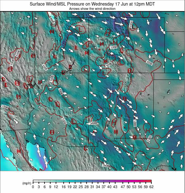 Colorado weather map - click to go back to main thumbnail page