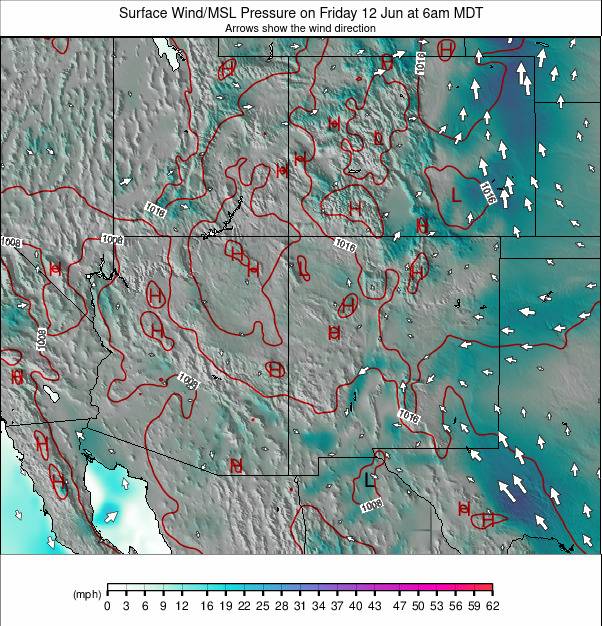 Colorado weather map - click to go back to main thumbnail page