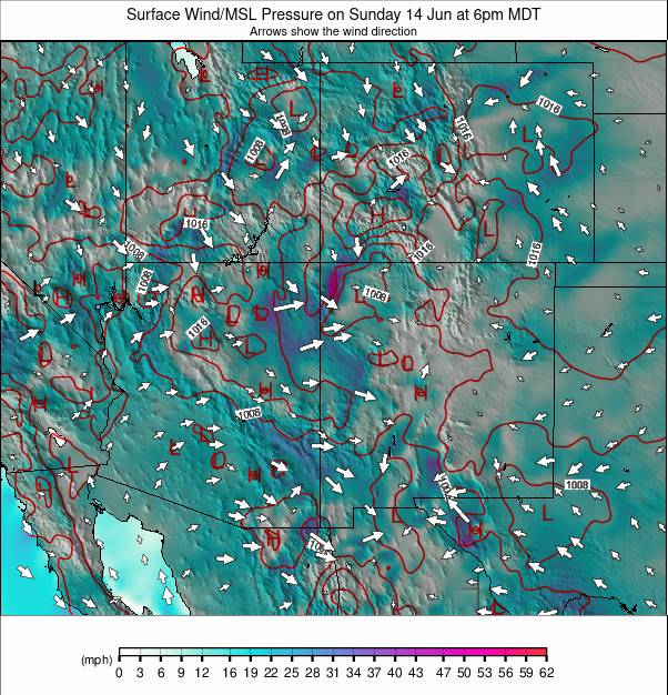 Colorado weather map - click to go back to main thumbnail page