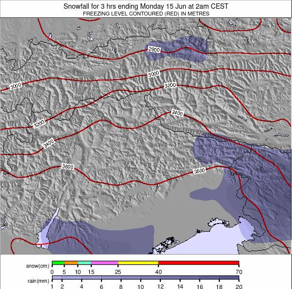 Eastern Alps weather map - click to go back to main thumbnail page
