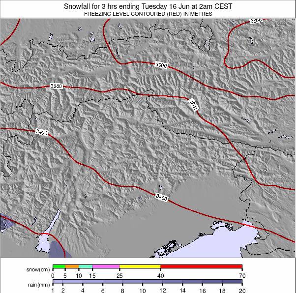 Eastern Alps weather map - click to go back to main thumbnail page