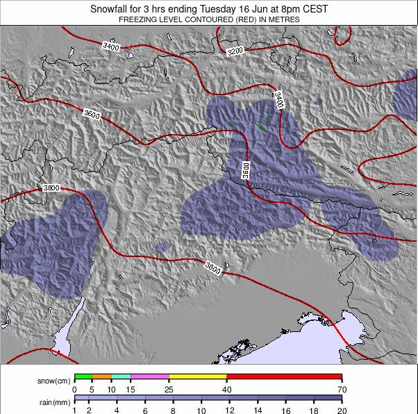 Eastern Alps weather map - click to go back to main thumbnail page