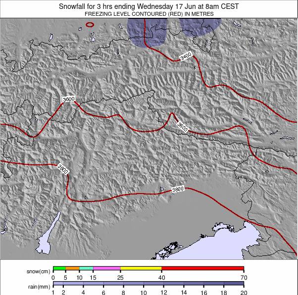 Eastern Alps weather map - click to go back to main thumbnail page