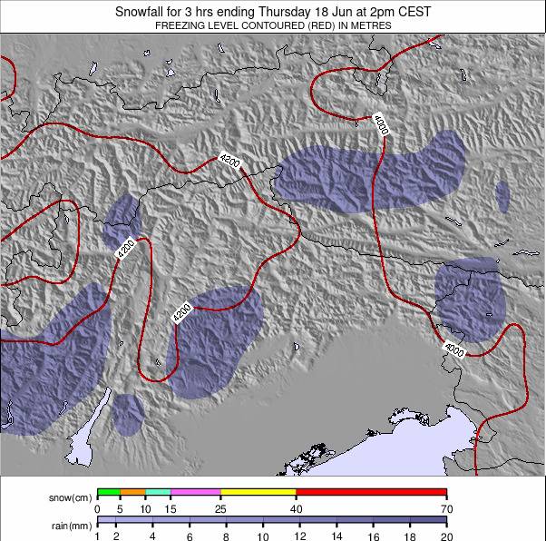 Eastern Alps weather map - click to go back to main thumbnail page