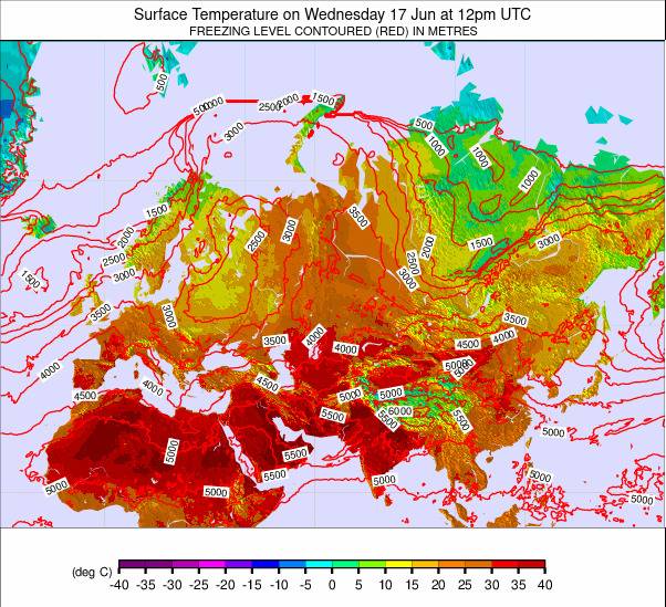 Eurasia weather map - click to go back to main thumbnail page