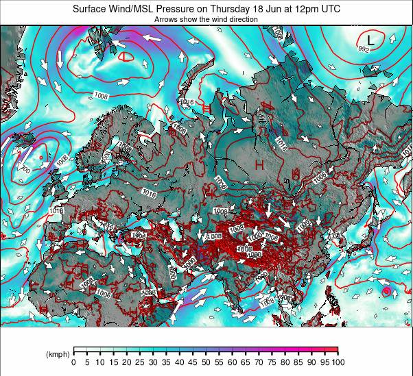 Eurasia weather map - click to go back to main thumbnail page