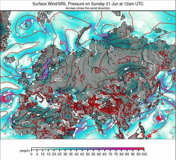 Eurasia weather map - click to go back to main thumbnail page