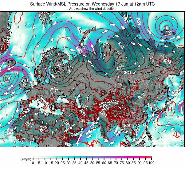 Eurasia weather map - click to go back to main thumbnail page