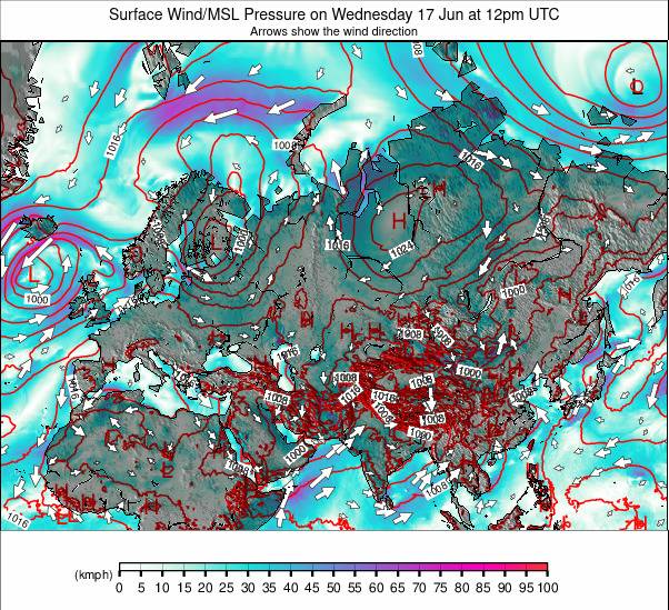 Eurasia weather map - click to go back to main thumbnail page