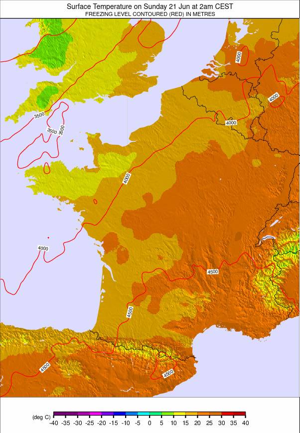 France weather map - click to go back to main thumbnail page