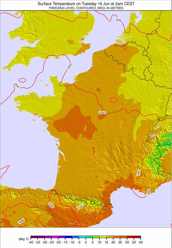 France weather map - click to go back to main thumbnail page