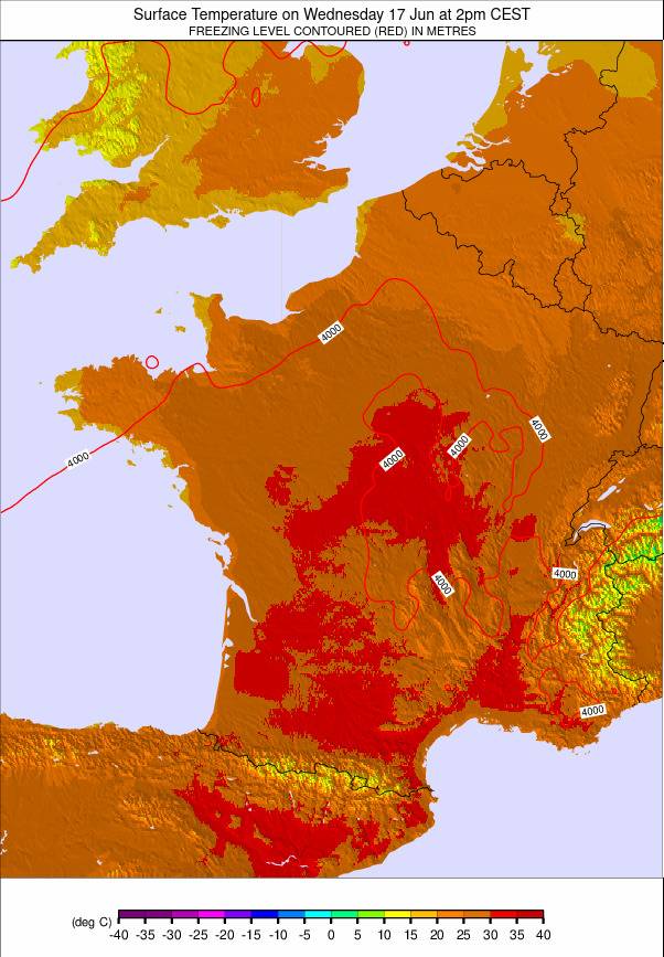 France weather map - click to go back to main thumbnail page