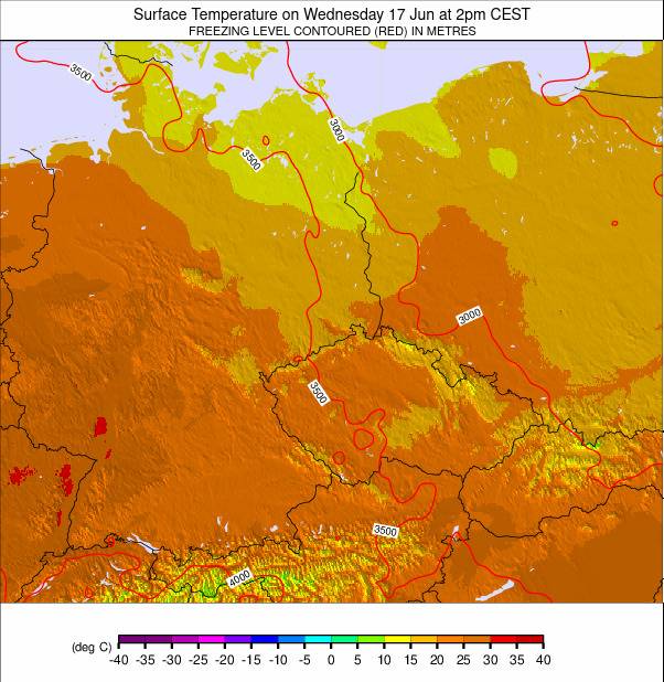 Germany weather map - click to go back to main thumbnail page