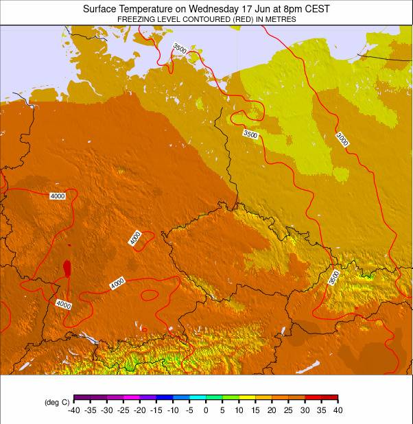 Germany weather map - click to go back to main thumbnail page