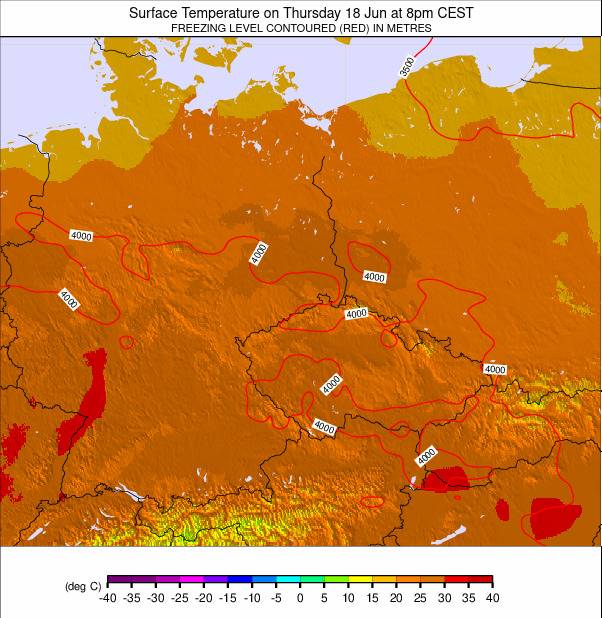 Germany weather map - click to go back to main thumbnail page