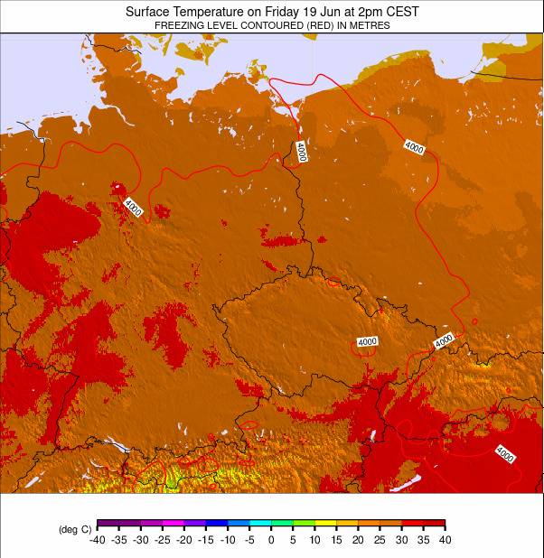 Germany weather map - click to go back to main thumbnail page