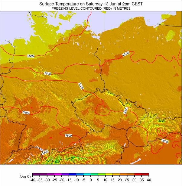 Germany weather map - click to go back to main thumbnail page