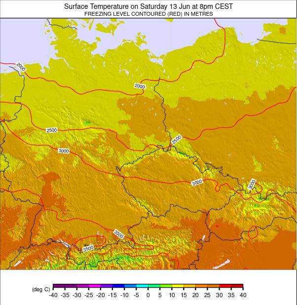 Germany weather map - click to go back to main thumbnail page