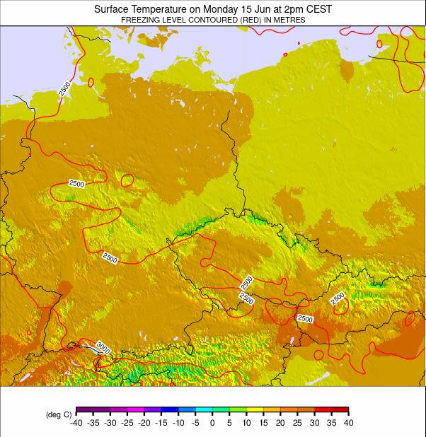 Germany weather map - click to go back to main thumbnail page