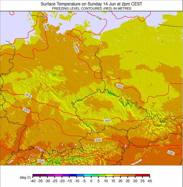 Germany weather map - click to go back to main thumbnail page