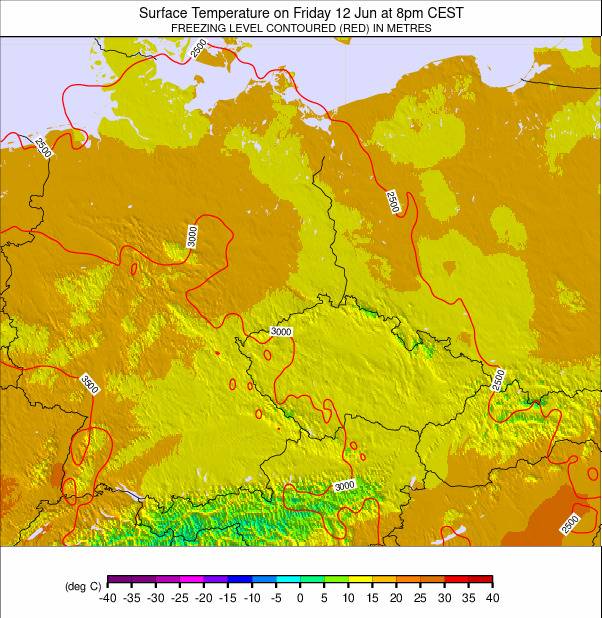 Germany weather map - click to go back to main thumbnail page