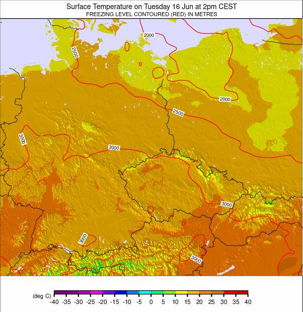Germany weather map - click to go back to main thumbnail page
