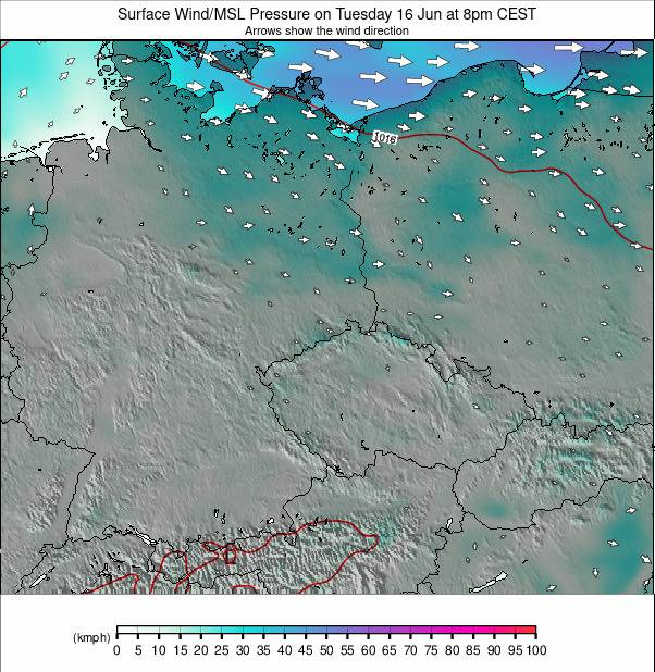 Germany weather map - click to go back to main thumbnail page