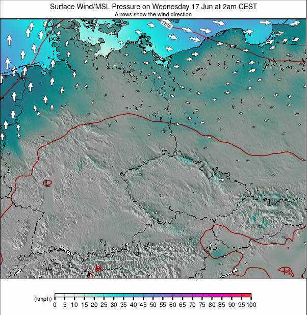 Germany weather map - click to go back to main thumbnail page