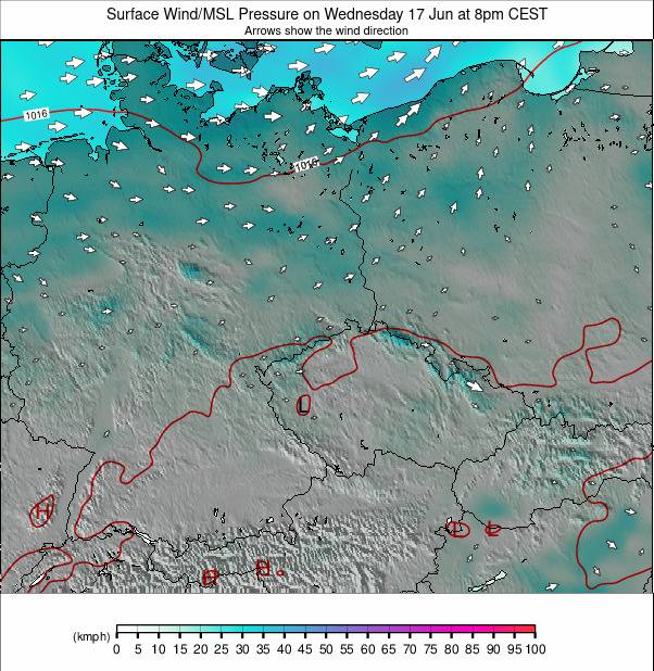 Germany weather map - click to go back to main thumbnail page