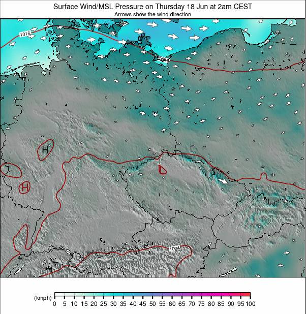Germany weather map - click to go back to main thumbnail page